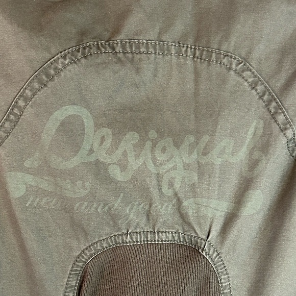 Vintage Desigual Sleeveless Utility Mini Dress Multiple Zippers Pockets Size 40 - Picture 4 of 14